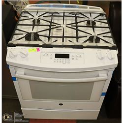 GE STOVE  30" SLIDE-IN-SELF-CLEANING GAS RANGE