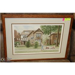 ANNE COTE LTD EDITION 66/390 " SKATING FRIENDS "