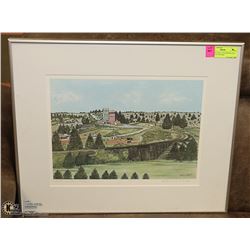 ALAN NUTTALL LTD EDITION 25 / 25 "GRAIN ELEVATORS"