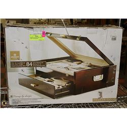 STOKES FLATWARE SET- "SUR LA TABLE" 84 PIECE SET