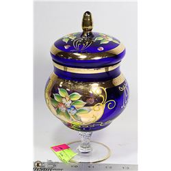 GLUE VENETIAN COVERED DISH  9" TALL