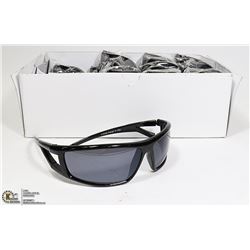 BOX OF DESIGNER SUNGLASSES -BLACK WITH