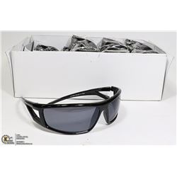 BOX OF DESIGNER SUNGLASSES -BLACK WITH