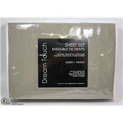 DREAM TOUCH 4PC QUEEN SHEET SET - GREEN