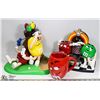 Image 1 : M&M's COLLECTIBLES:  "GOLFERS"   AND   "JUKEBOX"
