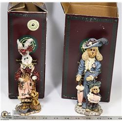 TWO COLLECTIBLE BOYD'S BEARS FIGURES: FRANCOISE