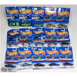 15 ASSORTED HOT WHEELS