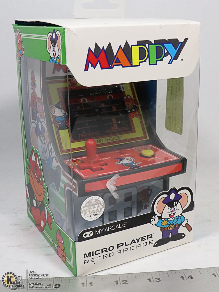 My Arcade Mappy Retro Arcade Micro Player My Arcade Mappy Retro Arcade Micro Player