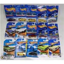 15 ASSORTED HOT WHEELS