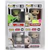 Image 1 : LOT OF 4 STAR WARS FUNKO POPS