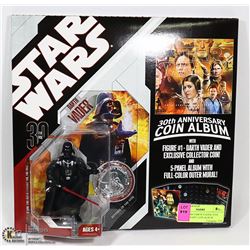 STAR WARS DARTH VADER 30TH ANNIVERSARY COIN ALBUM