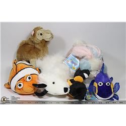 LOT OF 6 WEBKINZ "ADOPT A PET" COLLECTICLE PLUSH