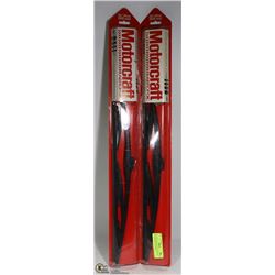 LOT OF 4 MOTORCRAFT AEROFOIL 22" WINDSHIELD WIPERS