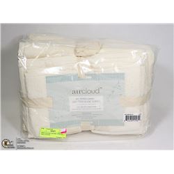 AIRCLOUD 6PC RESORT TOWELS, 100% COTTON