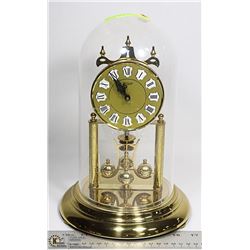 ANNIVERSARY DOMED MANTLE CLOCK MADE IN GERMANY