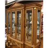 Image 2 : OAK CHINA CABINET- ARCESE BROTHERS BRAND