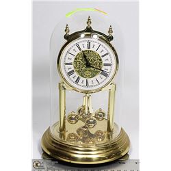 ANNIVERSARY DOMED MANTLE CLOCK MADE IN GERMANY