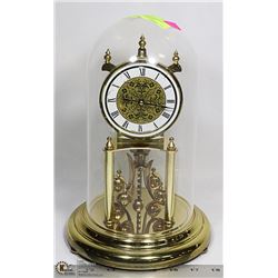 ANNIVERSARY DOMED MANTLE CLOCK MADE IN GERMANY