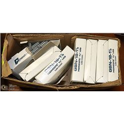 7 BOXES PASLODE GSN-18-1-1/8 STAPLES