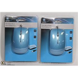 BOXOF 2 NEW WIRED MICE