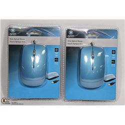 BOXOF 2 NEW WIRED MICE