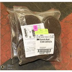 3 PACKS SCOTCH BRITE 4" SURFACE CONDITIONING DISKS