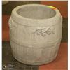 Image 1 : CONCRETE  PLANTER 11" TALL