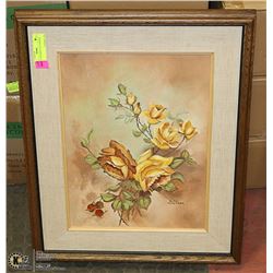 ARTIST SCHURMAN OIL PAINTING