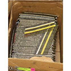 BOX SHURFAST 2-1/4" SCREW STRIP NAILS