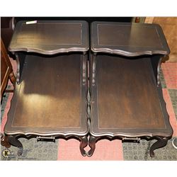 LOT OF 2 TELEPHONE END TABLE 20" X 30" X 26"