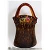 Image 1 : GLASS ART BASKET