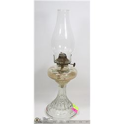 ANTIQUE COAL OIL LAMP