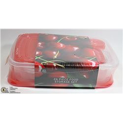NEW 26PC FOOD STORAGE SET