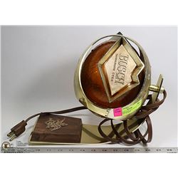 1960'S ANHEUSER BUSCH WALL BAR SIGN LIGHT WORKS