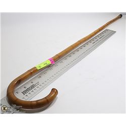 1920'S WOOD CANE FROM ONE BRANCH