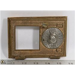 1920'S WASHINGTON D.C. MAIL BOX COMBO DOOR