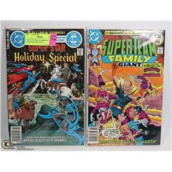 2 COLLECTORS SUPERMAN COMICS GIANT SIZE SPECIALS