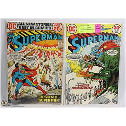 # 255 # 270 SUPERMAN COLLECTORS COMICS