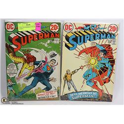 # 256 # 259 SUPERMAN COLLECTORS COMICS