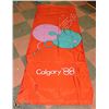 Image 1 : 9 FT TALL  RARE CALGARY 1988 OLYMPIC BANNER CITY