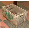Image 1 : 7 UP ORANGE CRUSH WOOD CRATE