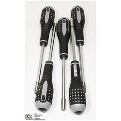 LOT OF 5 NEW SCREWDRIVERS