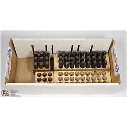 SET OF METAL STAMPS