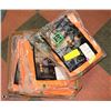 Image 1 : BOX OF 11 ORANGE  RAIN PANTS SIZE MEDIUM