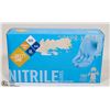 Image 1 : BOX OF NITRILE GLOVES LATEX FREE  SIZE XL