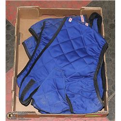 FLAT OF INSULATED NECK WARMERS