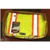 Image 1 : LOT OF 6 HIGH VIS RAIN JACKET SIZE XL