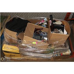 PALLET OF UNCLAIMED STORAGE