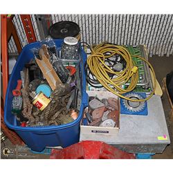 PALLET OF HOUSEHOLD, HARDWARES & MORE