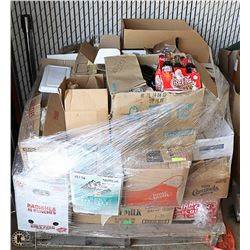 PALLET OF UNCLAIMED STORAGE